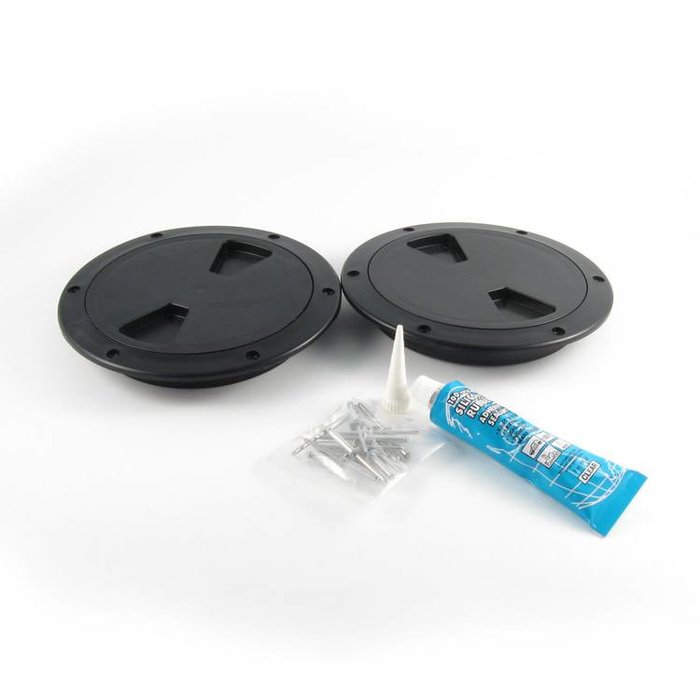 Hobie HATCH COVER KIT 6" BLACK