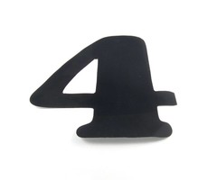 Hobie SAIL NUMBER 14" #4 BLK.