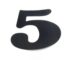 Hobie SAIL NUMBER 14" #5 BLK.