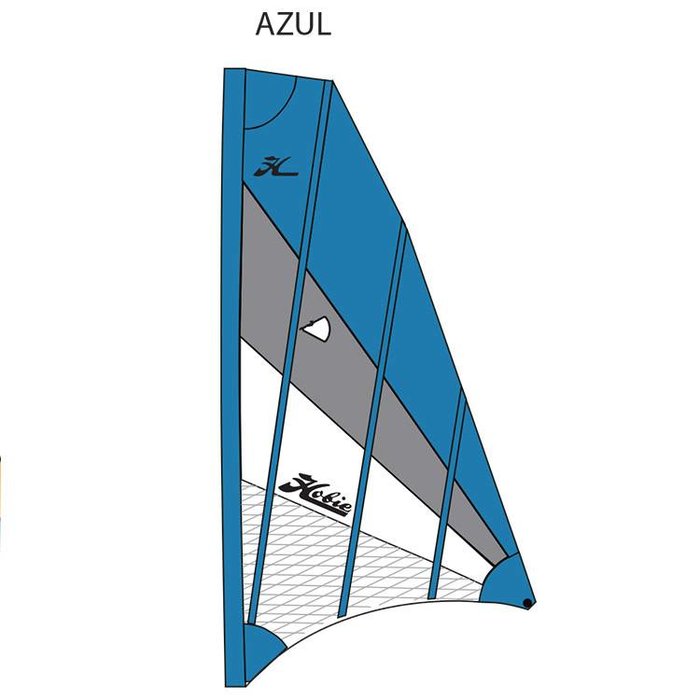 Hobie SAIL ADV V2 WHT/GRAY/TURQ (AZU