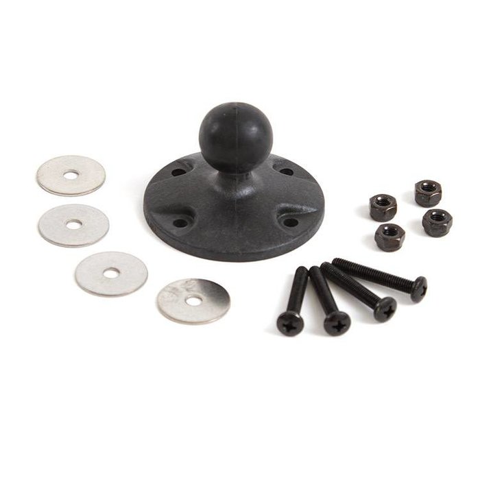 Hobie RAM BASE 1" BALL ROUND 2 7/16"