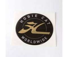 Hobie DECAL, HOBIE DOME, GOLD 2.75""