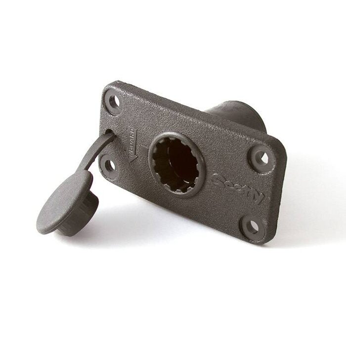 Hobie FLUSH DECK MOUNT, BLK