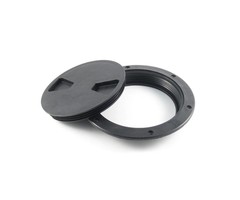 Hobie SCREW-IN DECKPLATE 6" BLACK W/