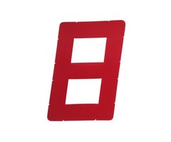 SAIL NUMBER, 9IN, RED (1)