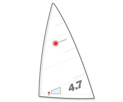SAIL, LASER 4.7, FOLDED HYDE