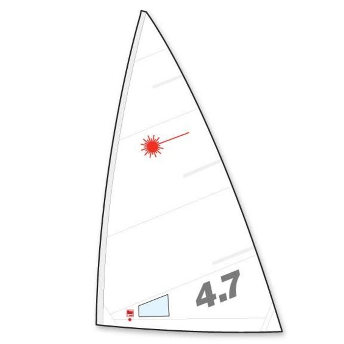 SAIL, LASER 4.7, FOLDED HYDE