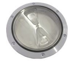 INSPECTION PORT, 5IN, GREY