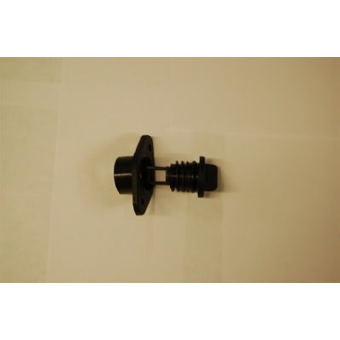DRAIN PLUG, BLACK, RWO, USED 1989-1997
