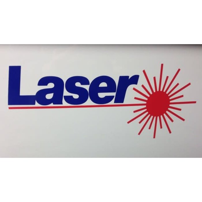 LOGO, LASER, BOW, 3 1/2 X 9