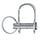 SHACKLE, MAST, W/CLEVIS PIN