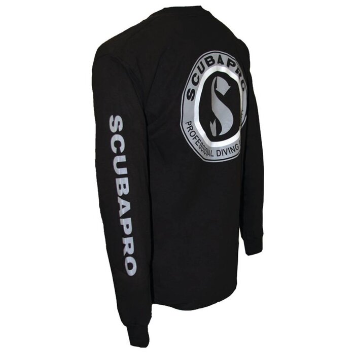 ScubaPro SCUBAPRO Long Sleeve T-shirt, Black