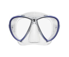 ScubaPro Synergy Trufit Twin - Blue/Silver - Clear Skirt