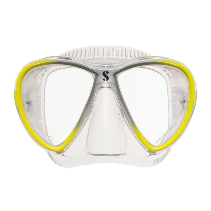 ScubaPro Synergy Trufit Twin - Yellow/Silver - Clear Skirt