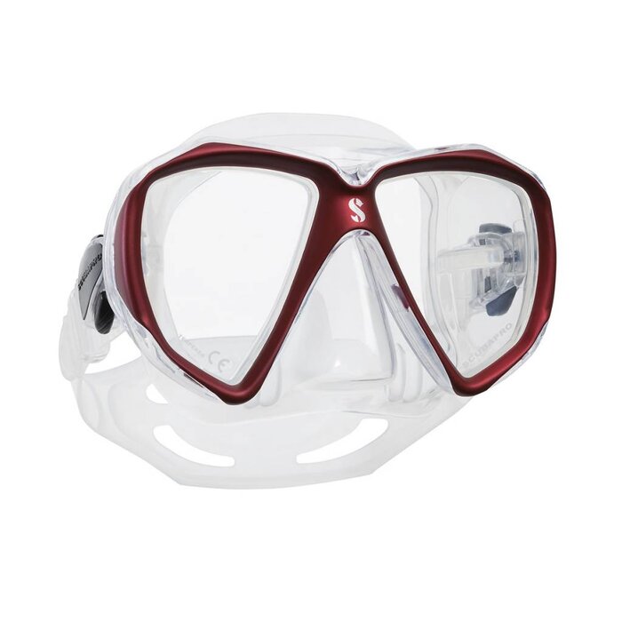 ScubaPro Spectra - Red - Clear Skirt