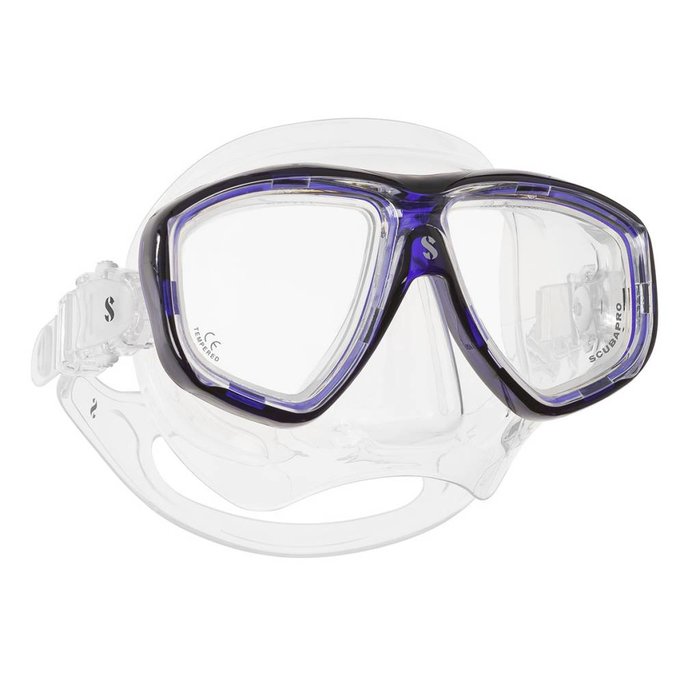 ScubaPro Flux Twin - Blue - Clear Skirt