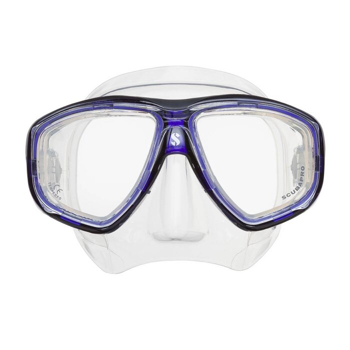 ScubaPro Flux Twin - Blue - Clear Skirt