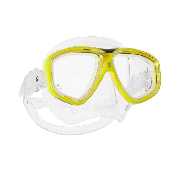 ScubaPro Flux Twin - Yellow - Clear Skirt