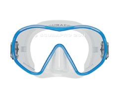 ScubaPro Solo - Clear/Blue - Clear Skirt