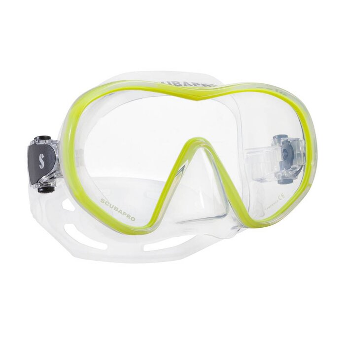 ScubaPro Solo - Clear/Yellow - Clear Skirt