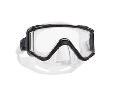 ScubaPro Crystal VU Plus w/Purge - Black/Gray - Clear Skirt