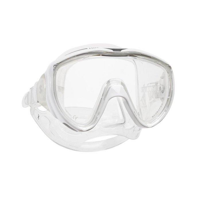 ScubaPro Flux - White - Clear Skirt