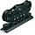 S42 Traveller Car 435mm, Stirrup, 2x 125mm Sheaves