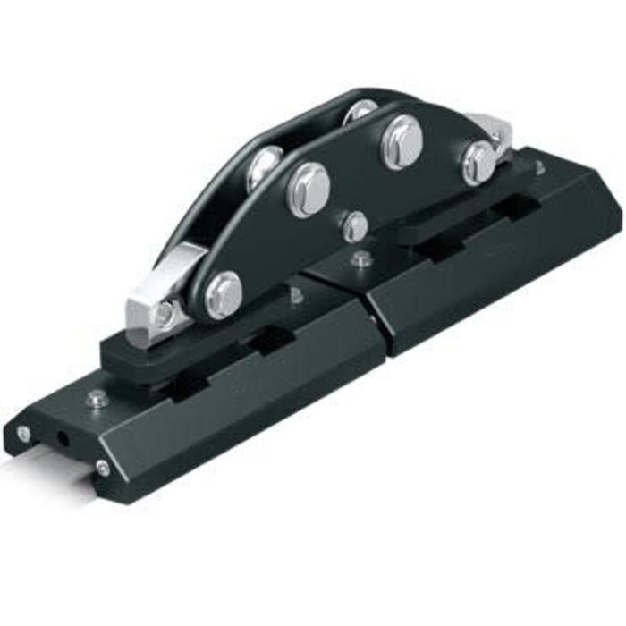 Ronstan S55 Tandem Traveller Car 575mm, Pivoting Bridge