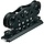 S55 Traveller Car, 470mm, Stirrup 2x 150mm Sheaves