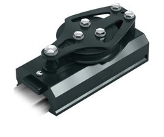 Ronstan S55 Control End, Single 100mm Sheave, Becket