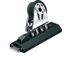 Ronstan S42 Genoa Car, 300mm, 100mm Sheave, Towing Lug