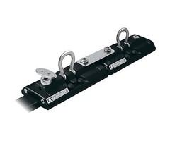 Ronstan Series 22 Twin Car, BLACK, Certified Rail System