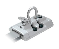 Ronstan S30 Car With Stop Silver Certified Rail System