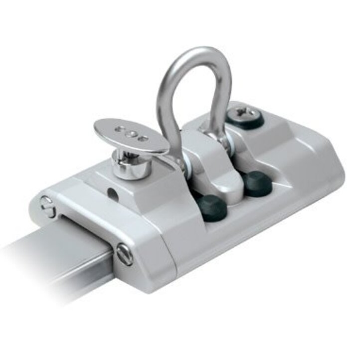 Ronstan S30 Car With Stop Silver Certified Rail System