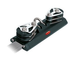 Ronstan Series 30 Traveller Car, 220mm, Shackle, 4 Control Sheaves