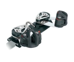 Ronstan Series 22 Traveller Car, 180mm, 4 Control Sheaves, 2 Cleats