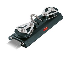 Ronstan Series 30 Traveller Car, 225mm, Shackle, 2 Control Sheaves