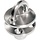 Padeye, Removable, 4 Mounting Holes, 10mm (13/32") Bar
