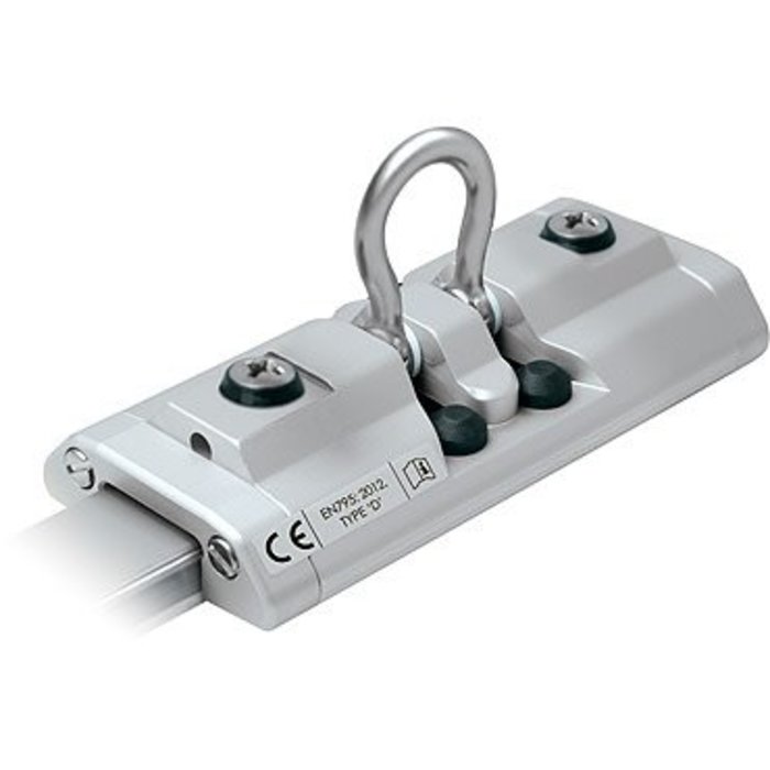 Ronstan Series 22 Single Car, SILVER, Certified Rail System