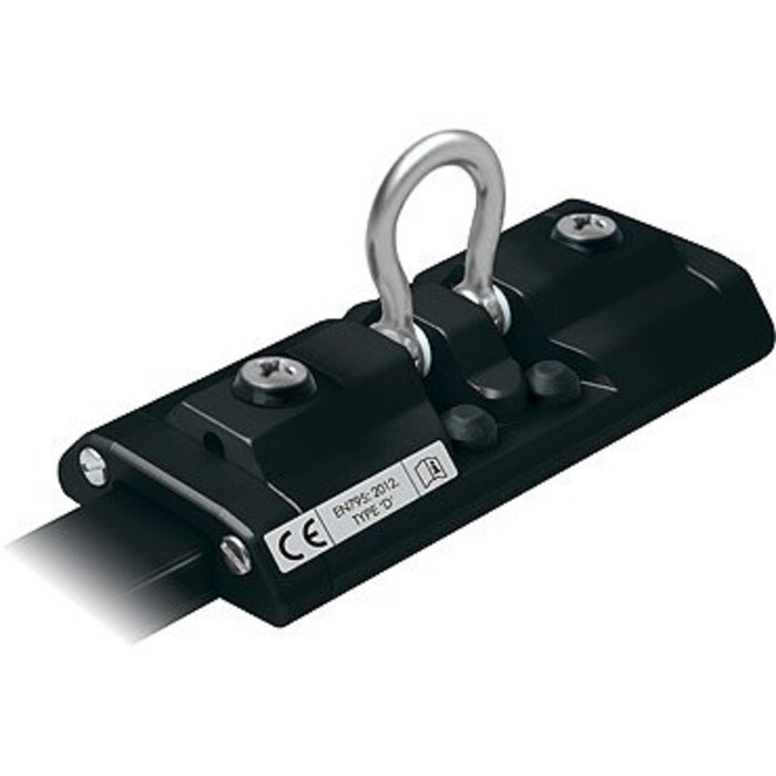 Ronstan Series 22 Single Car, BLACK, Certified Rail System