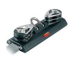 Ronstan Series 26 Traveller Car, 205mm, Shackle, 4 Control Sheaves