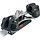 Series 22 Traveller Car, 125mm, 4 Control Sheaves, 2 Cleats