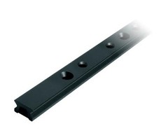 Ronstan Series 22 Track, Black, 5996 mm M6 CSK fastener holes. Pitch=100mm Stop hole pitch=50mm