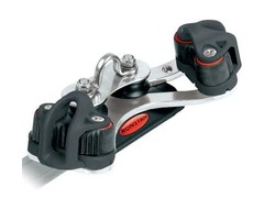 Ronstan Series 19 Traveller Car 85mm 2 Control Sheaves 2 Cleats