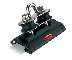 Ronstan Series 19 Traveller Car, 100mm, 2 Pivot Control Sheaves