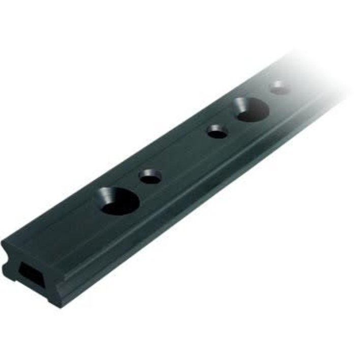 Ronstan Series 30 Track, Black, 2996 mm M8 CSK fastener holes. Pitch=100mm Stop hole pitch=50mm