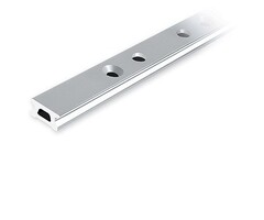 Ronstan Series 30 Track. Silver. 2996 mm M8 CSK fastener holes. Pitch=100mm Stop hole pitch=50mm