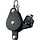 Block, Triple,75mm Sheave, Becket, Cleat, Swivel Head