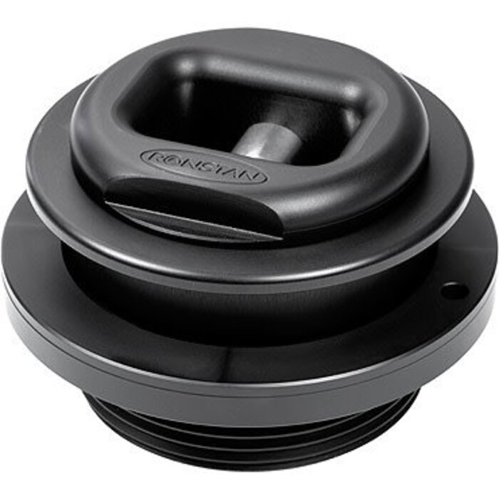 Ronstan Lashing Pad Eye, suits 12mm Rope, Black