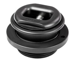 Ronstan Lashing Pad Eye, suits 10mm Rope, Black